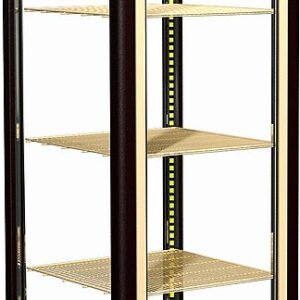 Полюс (Россия) Витрина кондитерская 575*600*1850 мм. бежево-коричневая Carboma R400C /1/