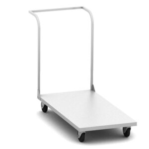 MGsteel Тележка платформенная грузовая 1000*600*900 с колесами, со складной ручкой MGsteel /1/