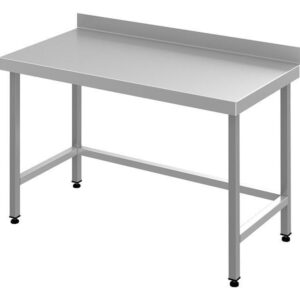 MGsteel Стол разделочный с бортом 850*700*870 мм. разборный, обвязка с 3-х сторон, нерж. MGsteel /1/