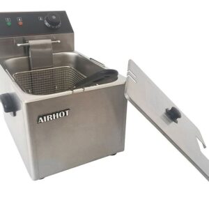 Китай Фритюрница 1-секционная, 8 л. 324*410*350мм мм. нерж /1/
