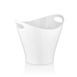 GASTROPLAST (Турция) Ведро для шампанского 6 л. поликарбонат 300*240/165*165 мм. h=260 мм.с ручками для 2-х бутылок, белое GP /1/6/