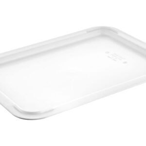 GASTROPLAST (Турция) Крышка для контейнера для теста 300*400*25 мм., (-40/+70℃) морозостойкая, белая, п/п GP /1/24/