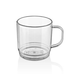 GASTROPLAST (Турция) Кружка 250 мл. d=75 мм. h=75 мм. поликарбонат, прозрачн. штабелир. Классик GP /1/100/