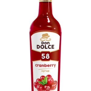 Don Dolce (Россия) Клюква 1 л. сироп Дон Дольче /1/6/