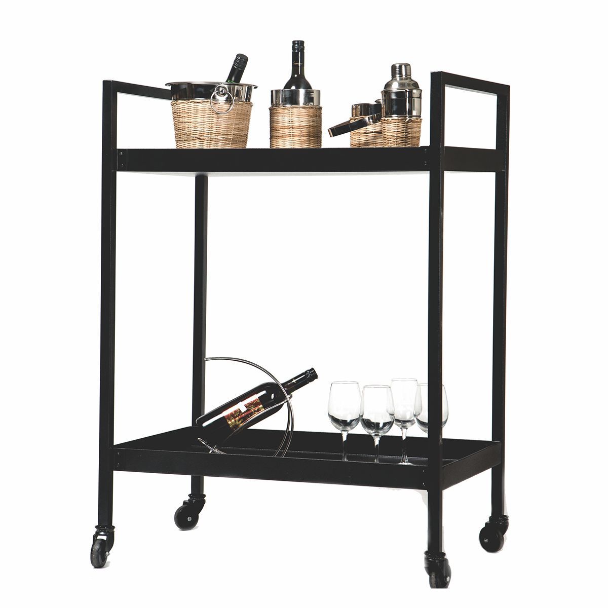 Тележка сервировочная, 80*50*108 см. P.L.--Hotelware