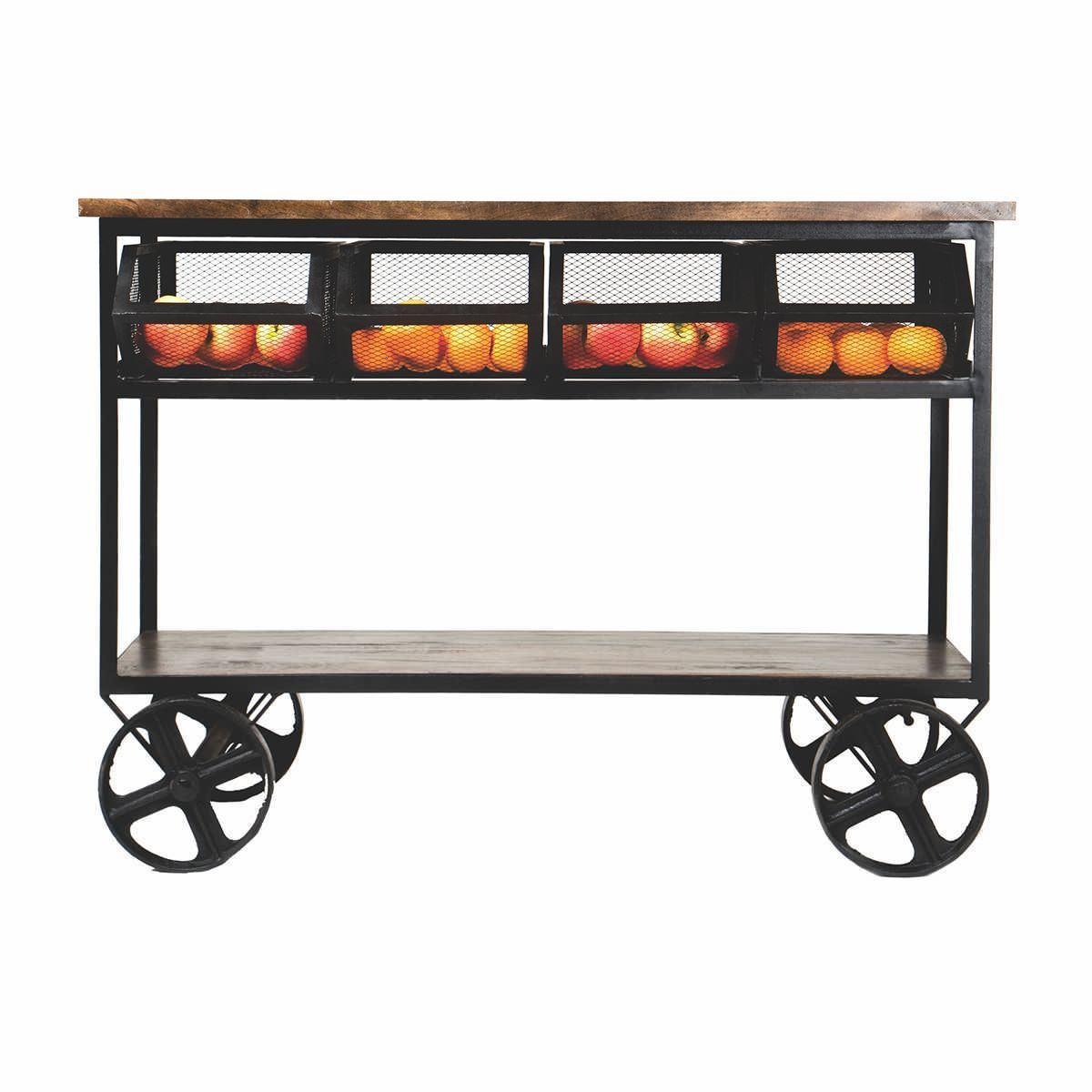 Тележка сервировочная, 120*40*75 см. P.L.--Hotelware