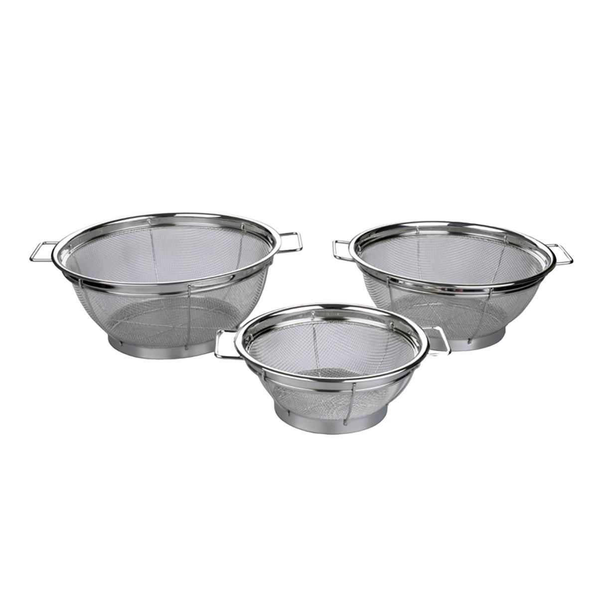 Сито-дуршлаг 25.5 см настольный,с ручками, P.L. Proff Cuisine