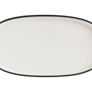 Bonna (Турция) Блюдо овальное 250*130 мм. Линеа Черный, форма Хюгге Bonna /1/6/