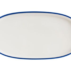 Bonna (Турция) Блюдо овальное 210*100 мм. Линеа Синий, форма Хюгге Bonna /1/12/1116/