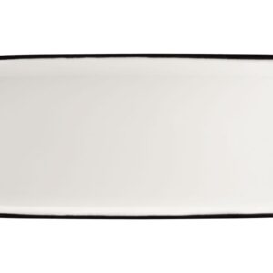 Bonna (Турция) Блюдо прямоуг. 340*160 мм. Линеа Черный, форма Мув Bonna /1/12/696/