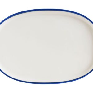 Bonna (Турция) Блюдо овальное 340*230 мм. Линеа Синий, форма Хюгге Bonna /1/6/534/
