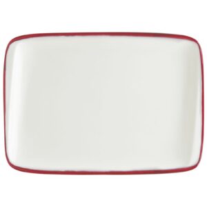 Bonna (Турция) Блюдо прямоуг. 230*160 мм. Линеа Бургундия, форма Мув Bonna/1/12/1260/