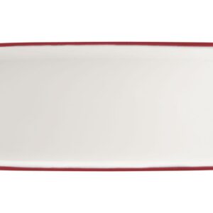 Bonna (Турция) Блюдо прямоуг. 340*160 мм. Линеа Бургундия, форма Мув Bonna /1/12/696/