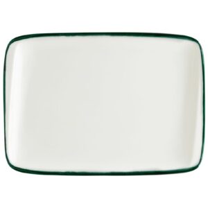Bonna (Турция) Блюдо прямоуг. 230*160 мм. Линеа Зеленый, форма Мув Bonna/1/12/1260/