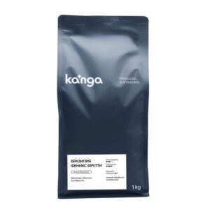 Кофе в зернах 1000 грамм. Бразилия Феникс Фрутти, эспрессо «Канга»