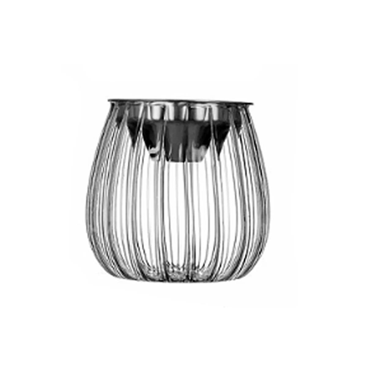 Пепельница для веранд,стекло+металлическая крышка P.L.-Barbossa