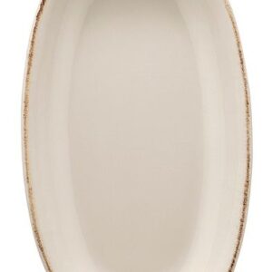 Bonna (Турция) Блюдо овальное 190*110 мм. Ретро коричневый край, форма Гурмэ Bonna /1/12/2304/