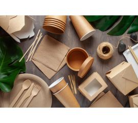 Одноразовая посуда, упаковка для блюд, пакеты для еды