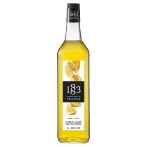 Сироп 1883 Maison Routin Желтый лимон (Yellow lemon), 1 л, стекло