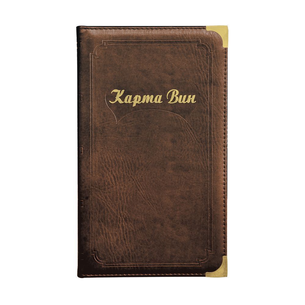 Папка «Карта вин» черная, P.L. - BarWare