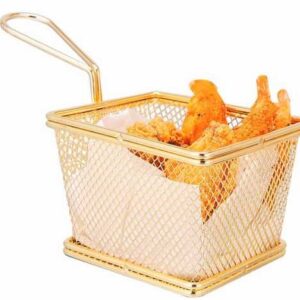 Корзинка для подачи «Gold» 12,5*10*8,5 см, металл, P.L. Proff Cuisine