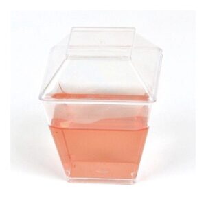 Фуршетный пластик с крышкой, 100 мл, 7*7*7 см, 24 шт/уп, P.L. Proff Cuisine