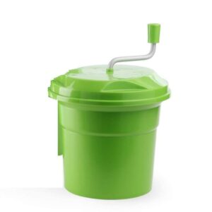 Центрифуга для сушки листьев салата 12 л,зеленый цвет корпуса, P.L. Proff Cuisine