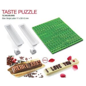 Набор кондитерский, силикон, Silikomart «Английский алфавит», 17*30 см, h 5 мм, Италия