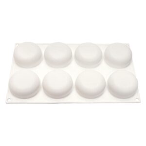 Форма силиконовая «Круг» 8 ячеек 68*68*26 мм, P.L. Proff Cuisine