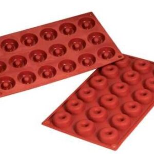 Форма силиконовая P.L. Proff Cuisine «Саварин» 18 ячеек d 40 мм, h 12 мм (30*17,5 см)