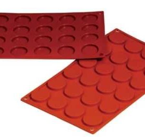 Форма силиконовая P.L. Proff Cuisine «Флорентинс» 24 ячейки d 35 мм, h 5 мм (30*17,5 см)