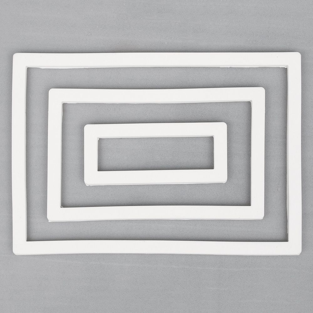 Набор силиконовых рам «Прямоугольник», 3 шт, P.L. Proff Cuisine