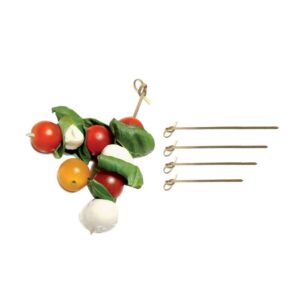 Пика «Узелок» 6 см, бамбук,(1упаковка=100 шт), Garcia de Pou Испания