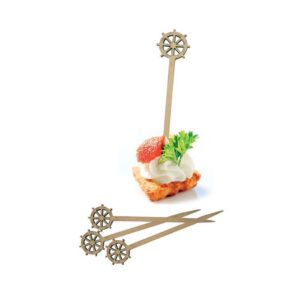 Пика «Наутилус» 9 см, бамбук, 100 шт