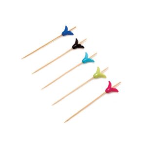 Пика «Тюльпан» 12 см, бамбук, 100 шт