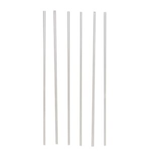 Трубочки для коктейля без изгиба прозрачные d 3 мм, l 24 см, 1000 шт