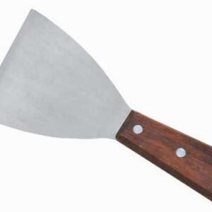 Лопатка-шпатель металлическая с деревянной ручкой, 11 см, P.L. Proff Cuisine