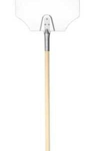 Лопата для пиццы алюминий с деревянной ручкой (лопата 305*356,ручка 55см)