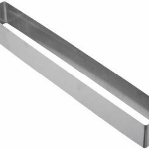 Рама кондитерская узкая 56*9 см, h 4 см, нержавейка, Россия