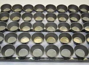 Сборка форм для выпечки на решетке «Маффин», 5*7*3 см, 40 шт, решетка 60*40 с, P.L. Proff Cuisine (ч