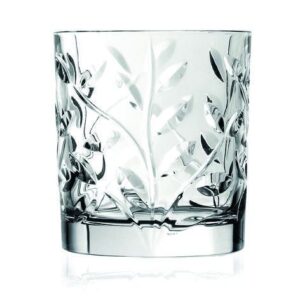 Стакан Олд фэшн RCR Style Laurus 330 мл, хрустальное стекло, Италия