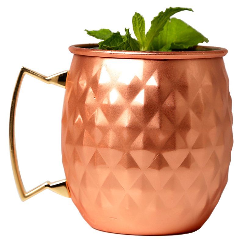 Коктейльная кружка «Moscow Mule», 500 мл,металлическая, P.L.- Barbossa