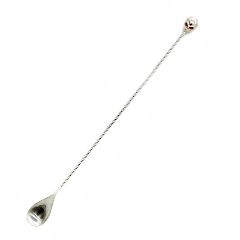 Ложка барная «Череп», 33 см, нержавеющая сталь, P.L.- Barbossa