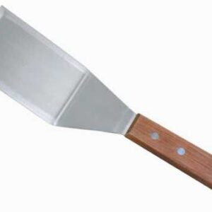Лопатка металлическая с деревянной ручкой, 11,5 см, ширина 7 см, P.L. Proff Cuisine