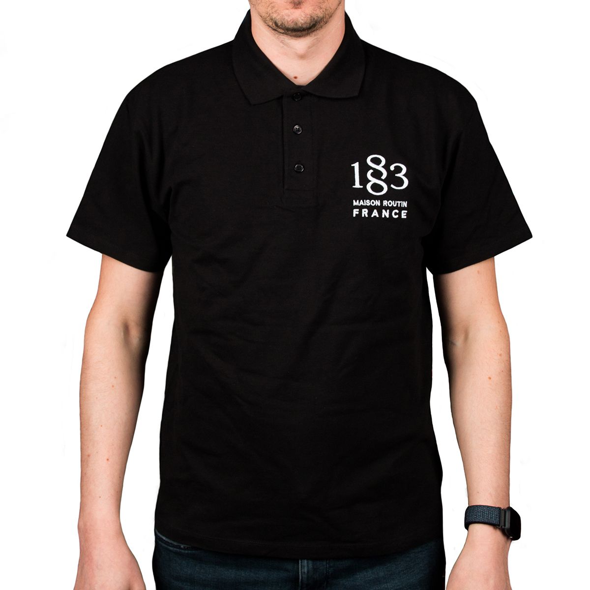 Футболка «Polo с логотипом 1883» размер S, «Рутин 1883»