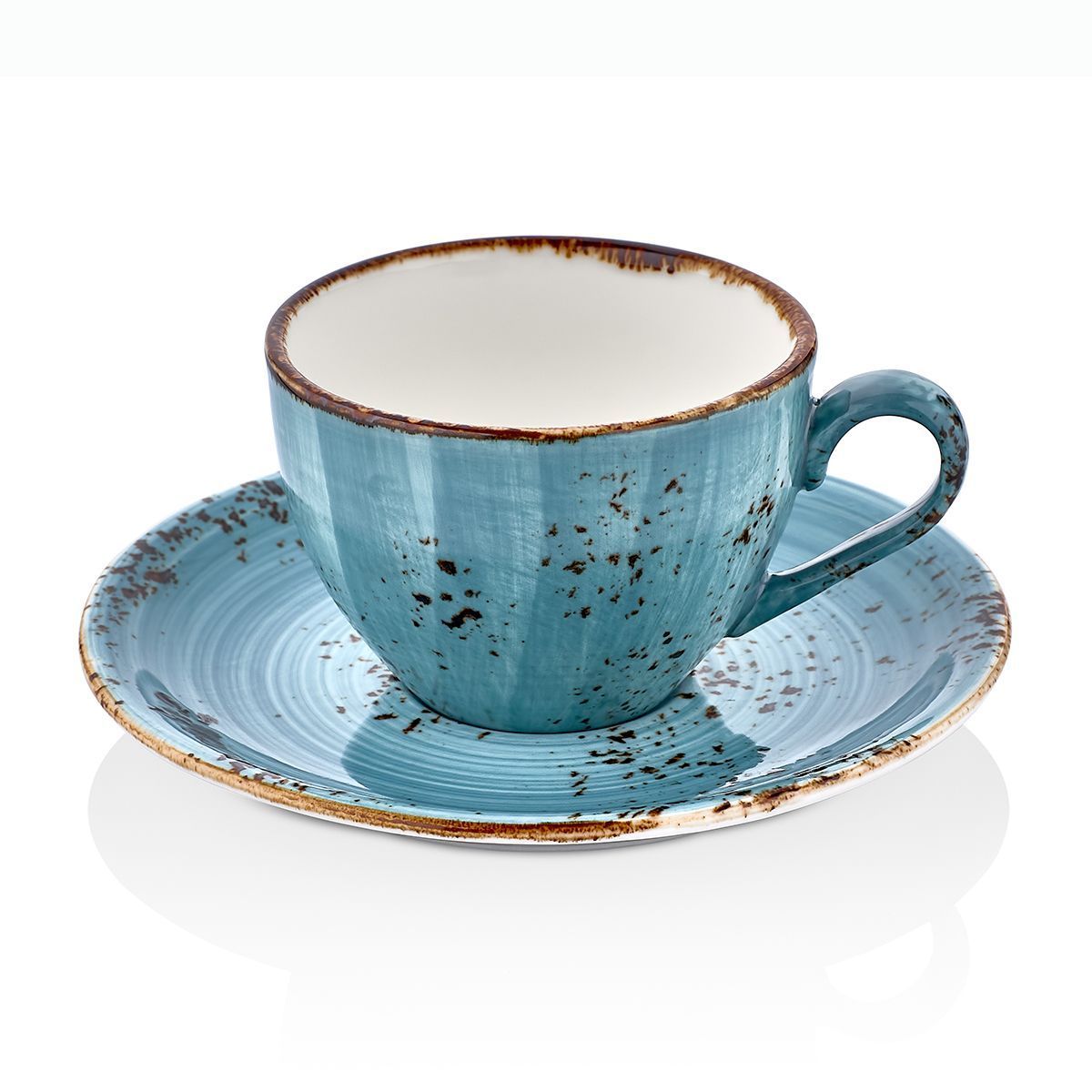 Чайная пара «Infinity» 280мл. фарфор By Bone