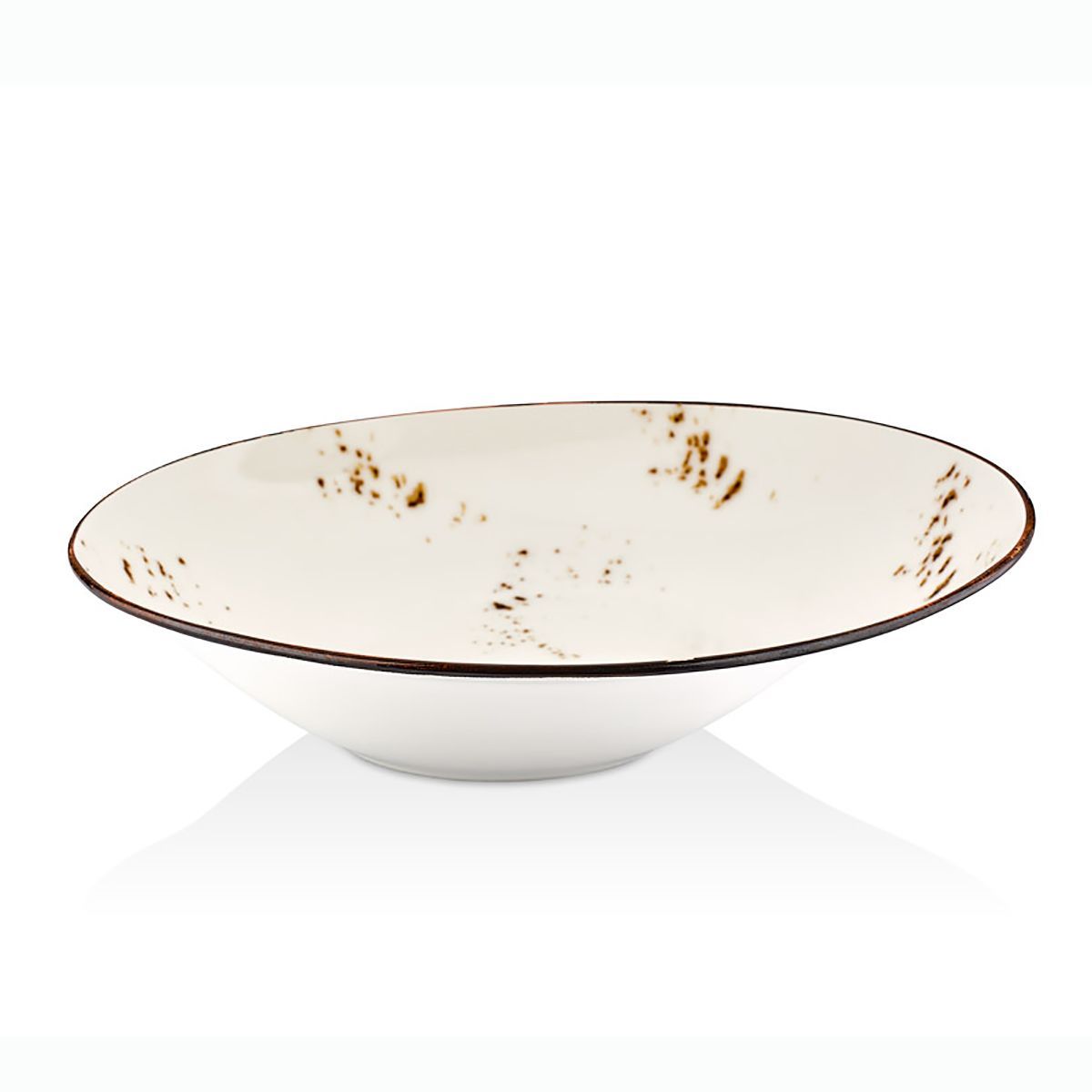 Тарелка д/пасты Gabbro «Elegance» 27см. фарфор By Bone