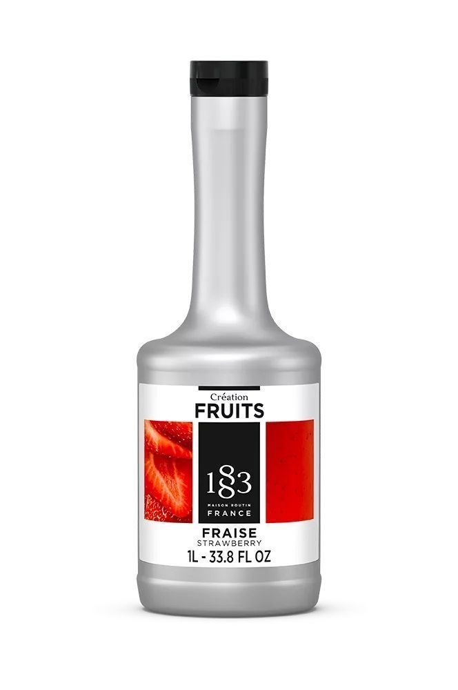 Пюре 1883 Maison Routin «Клубника» (Strawberry), 1000мл, PP5, Франция