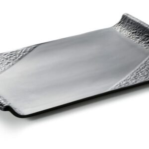 Блюдо,поднос меламиновый, черный 36.1*20.4*3.5см P.L.