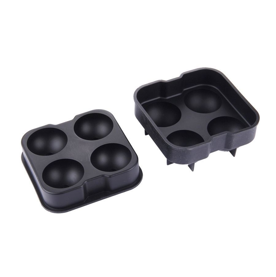 Форма для льда «Ice Ball» 4 шарика,силикон P.L. Barbossa